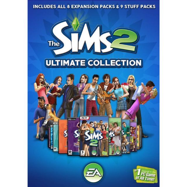 The Sims 2 Ultimate Collection PC Game WINDOWS & MAC