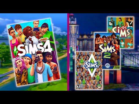 All Sims Games Pack (Sims 1, 2, 3 & 4) with Latest Expansion Packs